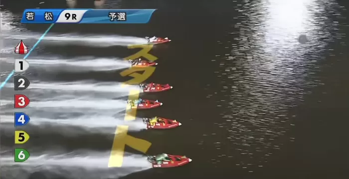 9月16日若松9Rレース①