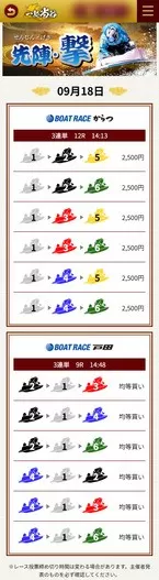 有料予想買い目